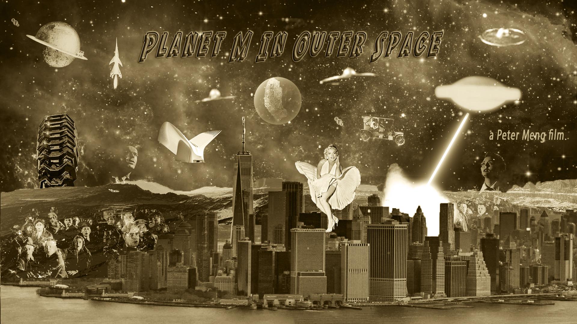 Planet M in Outer Space